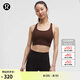 lululemon丨Energy 女士寬肩帶長(zhǎng)款運(yùn)動(dòng)內(nèi)衣 芯吸 LW2EBPA 熔巖棕 M