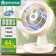 容聲（RONGSHENG）電風(fēng)扇桌面小風(fēng)扇臺式循環(huán)扇家用電風(fēng)扇輕音臺扇辦公臥室搖頭渦輪換氣對流風(fēng)扇 RS-FT2403H