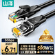 山澤 六類網(wǎng)線 2米千兆高速寬帶線 CAT6類家用電腦路由器5g網(wǎng)絡工程監(jiān)控線8芯成品跳線2.5g黑色 WD6020