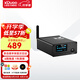 XDuoo 乂度 XQ-50S XQ50PRO2藍(lán)牙5.0aptx音頻轉(zhuǎn)盤解碼藍(lán)牙數(shù)字轉(zhuǎn)盤轉(zhuǎn)換器 XQ50PRO2升級版黑色