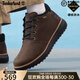 添柏嵐（Timberland）登山鞋男鞋GTX防水戶(hù)外徒步鞋防滑減震耐磨休閑鞋通勤運動(dòng)鞋子 深棕色GTX防水/A6A8NW07 43 (270mm)