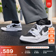 耐克（NIKE）Jordan官方耐克喬丹AJ312 LOW男子運動(dòng)鞋緩震板鞋低幫CD7069 111白/白/黑 43