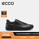 愛步（ECCO）七夕禮物板鞋男 25年新款輕便軟底平底鞋休閑鞋男 柔酷7號470824 黑色47082451052 41