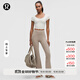 lululemon丨Groove Nulu?女士超高腰喇叭褲 *常規款芯吸 LW5DKMS 暖褐灰 線(xiàn)上專(zhuān)售 S /6