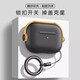 斯幻柯適用AirPodspro3代保護套Apple AirPodsPro3無(wú)線(xiàn)藍牙耳機套降噪Airpodspro3耳機殼磨砂殼電音-黑橙