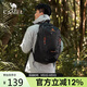 駱駝戶外運(yùn)動(dòng)男女登山包徒步旅行休閑防水雙肩包A1W3AZ104A黑色