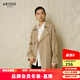 艾諾絲雅詩(shī)【商場(chǎng)同款】春秋新款高質(zhì)感氣質(zhì)通勤中長(cháng)款風(fēng)衣女外套女10822137 奶茶棕 L