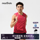 馬孔多（macondo）運動(dòng)背心3代 男女款無(wú)袖 吸濕速干透氣跑步訓練夜跑反光防磨背心 嬌艷樹(shù)苺 男款 XL 【男140-150/女130-140斤】