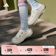 adidas 波波涼鞋 OZWAVE CLOG穩(wěn)定緩震回彈厚底老爹拖鞋阿迪達(dá)斯   礬土棕(推薦選大一碼)   44.5