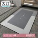 大江科技絨浴室地墊防滑吸水50x80cm 貝加爾湖畔-淺灰