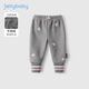 JELLYBABY女童加絨打底褲3歲寶寶運動(dòng)褲秋季嬰兒秋裝薄絨冬款5兒童褲子秋冬