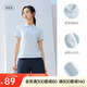 安踏快干polo丨公主線(xiàn)正肩短袖女款夏季新款翻領(lǐng)透氣休閑T恤上衣