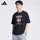 阿迪達斯（adidas）男 籃球系列 BB TOS TEE 短袖 KR5540 黑色  M 