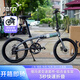 TERN 燕鷗Link B8折疊自行車(chē)成人折疊自行車(chē)變速自行車(chē)折疊車(chē)自行車(chē) Link B8雪灰色 +8速 20英寸【適用身高142-190cm】
