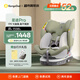 袋鼠爸爸（EURO KIDS）安全座椅0-12歲360度旋轉(zhuǎn)新生兒車載汽車用座椅星途pro海沫綠