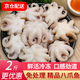 滋百尚去齒去內(nèi)臟冷凍新鮮八爪魚 迷你小章魚海鮮 軟足類燒烤食材 八爪魚 500g(凈重)  *2