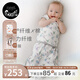 nest designs防驚跳嬰兒睡袋嬰幼兒包被新生兒春秋寶寶包裹式襁褓抱被包裹 【會(huì )員專(zhuān)享】奇遇飛馬-純棉雙層 小翅膀可拆卸 66碼(建議0-6月齡；身高50-70cm)