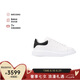 亞歷山大麥昆（Alexander McQueen）AMQ男士系帶小白鞋闊型休閑運(yùn)動(dòng)鞋 白色/黑色 41