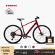 崔克（TREK）FX 3 碳纖維前叉液壓碟剎休閑通勤健身多功能自行車(chē)平把公路車(chē) 胭紅色 直郵到家 M（建議身高165-175CM） 10速
