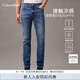 Calvin KleinJeans【涼感】25春夏男士復(fù)古休閑通勤ck修身微彈牛仔褲4RAB725