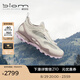 愛步（ECCO）七夕禮物 運(yùn)動(dòng)鞋女 25年BIOM C蹤跡戶外網(wǎng)面登山鞋 健步803383 冰白色/砂礫灰/玫瑰粉 38