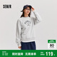 森馬（Semir）史努比系列衛(wèi)衣女拼接假兩件寬松冬2024繡花抓絨上衣109724116003