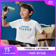Skechers斯凱奇哆啦A夢(mèng)聯(lián)名款 男女童夏季純棉透氣限定短袖L325K070