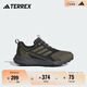adidas TRACEFINDER 2舒適戶(hù)外越野跑鞋男女阿迪達斯官方TERREX   灰橄欖綠/半沖擊橙   43