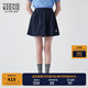 Teenie Weenie小熊女裝半身裙2025年夏季新款甜美少女感休閑蓬蓬裙 藏青色 M