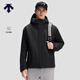DESCENTE迪桑特SKI STYLE防水透濕HEAT NAVI可溫控男士保暖棉服 BK-黑色 L (175/96A)
