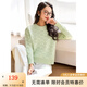 梵希蔓簡(jiǎn)約設計感圓領(lǐng)毛衣女秋冬2025新款軟糯套頭慵懶風(fēng)針織上衣 73517 綠色 S
