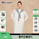 Champion冠軍長(cháng)袖連衣裙女2025秋季新款純色圓領(lǐng)H型休閑長(cháng)裙潮牌 燕麥色 M