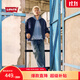 Levi's李維斯25年秋冬新款男士美式寬松休閑工裝飛行員夾克外套 深藍 L