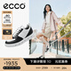 愛步（ECCO）*板鞋女 夏季軟面休閑鞋舒適運動女鞋 街頭720系列209713 黑色/白色20971350669 36