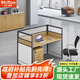 時(shí)仁（ShiRen）辦公家具辦公桌椅組合員工桌電腦桌現代簡(jiǎn)約屏風(fēng)隔斷辦公室卡座 一字型單人位【含柜】