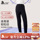 久歲伴速暖絨兒童保暖褲女童秋冬雙層加絨厚款校服打底褲大童高腰棉毛褲