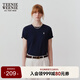 Teenie Weenie小熊短袖T恤女2025年夏季新款休閑白小T多巴胺清新打底上衣