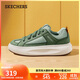 斯凱奇（SKECHERS）板鞋男士秋季2025新款厚底休閑鞋軟底百搭運動(dòng)鞋松糕鞋183330