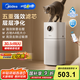 美的（Midea）【母嬰級(jí)】空氣凈化器家用除甲醛除煙味異味過敏源寵物吸貓毛空氣消毒機(jī)森林家L1 Lite國家補(bǔ)貼