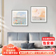 戀之屋臥室裝飾畫(huà)主臥床頭掛畫(huà)北歐溫馨治愈主人房壁畫(huà)現代簡(jiǎn)約臥室掛畫(huà) 繁花似錦 A 50*50(兩聯(lián))晶瓷/ 鋁合金拉絲黑色邊框
