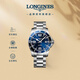 浪琴（LONGINES）瑞士手表 康卡斯?jié)撍盗?機(jī)械鋼帶男表L37424966