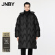 JNBY【商場(chǎng)同款】24冬新品羽絨服寬松立領(lǐng)5OAC12630 001/本黑 S