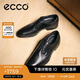 愛步（ECCO）德比鞋 增高牛皮商務(wù)正裝皮鞋男 適途系列512734 黑色40