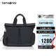 新秀麗（Samsonite）男女單肩斜跨手提旅行包多功能14英寸尼龍大開(kāi)口NS6