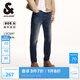 杰克·瓊斯（JACK&JONES）秋季潮時(shí)尚貓須水洗百搭舒適錐形牛仔褲男褲長褲男裝225132069 A14深牛仔藍(lán) 30 170 W30/L30