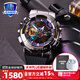 卡西歐（CASIO）G-SHOCK小鋼炮金屬表殼防震防水自動(dòng)LED運動(dòng)男士女士手表一對表 GM-110B-1APR