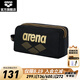 阿瑞娜（arena）游泳包手提包便攜大空間多倉收納泳包專業(yè)運(yùn)動(dòng)健身包 黑色/卡其色3331（BKGD）