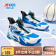 特步（XTEP）兒童暴風(fēng)2.0童鞋男童旋轉(zhuǎn)扣籃球鞋 黑/特步白/彩雀藍(lán) 38碼