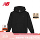 NEW BALANCE 七夕禮物 衛(wèi)衣男款女款簡約百搭舒適連帽套頭衫MT41534 BK XL 