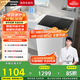 松下（Panasonic）【吳磊推薦】波輪洗衣機全自動8公斤宿舍租房神器內衣洗衣機家用智能桶自潔 XQB80-8QA0國家補貼